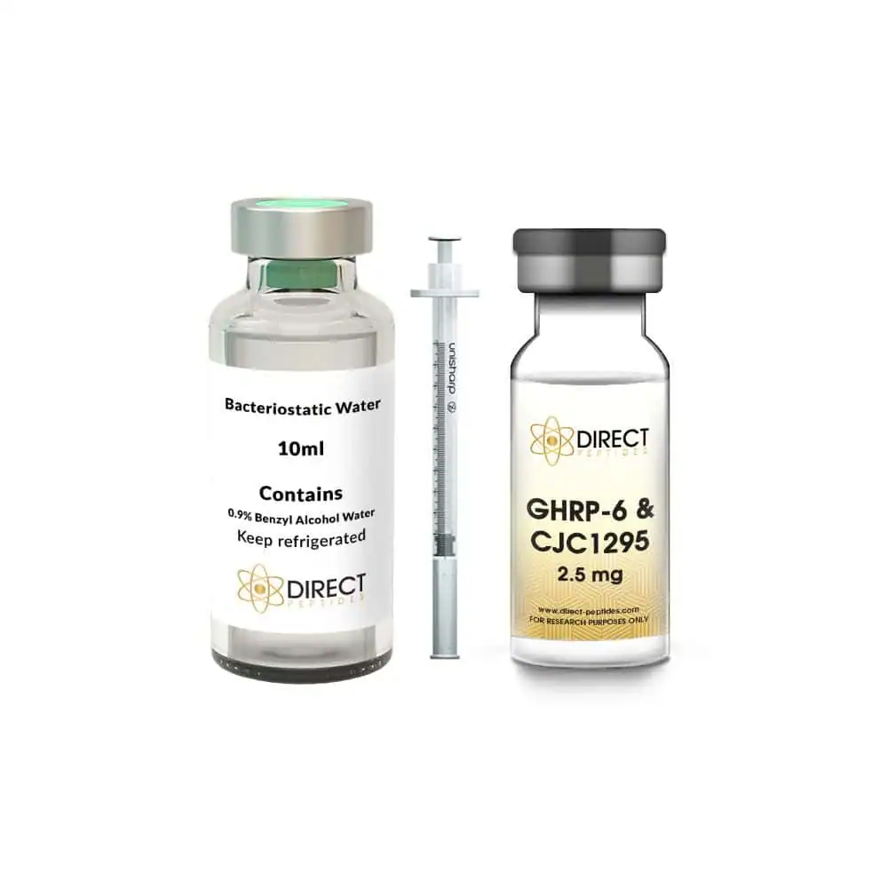 GHRP-6 CJC-1295 DAC Blend Peptide Vial Kit